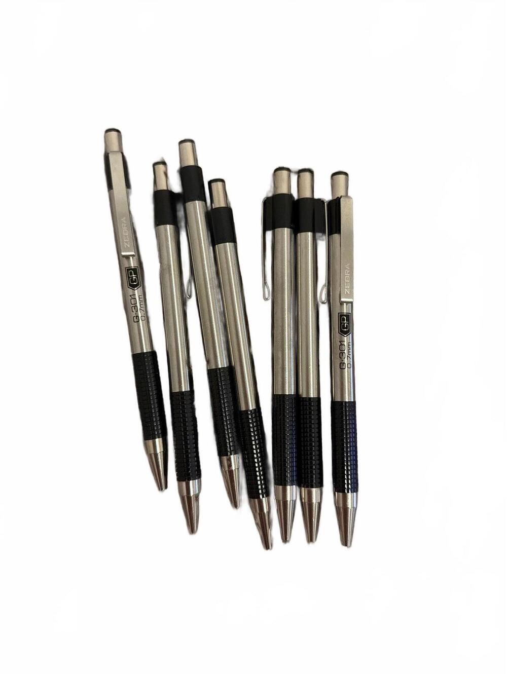 Zebra Pens Multi Black Grip Set - Pack of 7